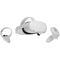VRヘッドセット Oculus Quest 2 128GB [899-00183-02](状態：ヘッドセット+コントローラ×2のみ)