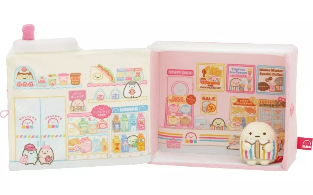 たぴたぴマート シーンぬいぐるみ すみっコぐらしコレクション わくわくたぴおかコンビニテーマ 「すみっコぐらし」
