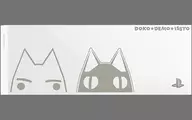 PS4 HDD ベイカバー「どこでもいっしょ」トロとクロ その2 (ホワイト)