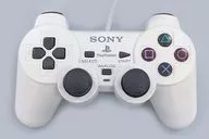アナログコントローラ (DUALSHOCK 2) セラミック・ホワイト (状態：本体状態難)