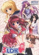 3LDK★ [初回限定版] [初期版(回収前)](状態：小冊子欠品、箱(内箱含む)状態難)