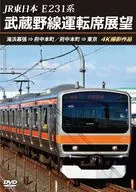 JR東日本 E231系 武蔵野線運転席展望 海浜幕張⇒府中本町/府中本町⇒東京 4K撮影作品