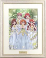 「五等分の花嫁」アニメ原画展 Engagement 額装付き複製画