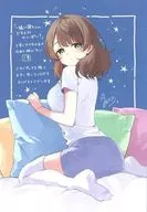 <<リーフレット・小冊子>> 「一緒に寝たいんですよね、せんぱい?」と甘くささやかれて今夜も眠れない(1) メロンブックス購入特典4Pリーフレット / みんたろう