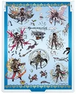 01.集合 グラフアートデザイン デカキャラミラー 「GRANBLUE FANTASY-グランブルーファンタジー-」