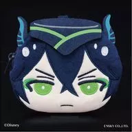 19.マレウス・ドラコニア おまんじゅうふかふかポーチ 「ディズニー ツイステッドワンダーランド」