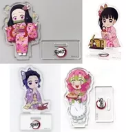 全4種セット 「鬼滅の刃×ufotable Cafe×マチ★アソビCAFE ひなまつりイベント2022 ランダムアクリルスタンド」