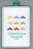 オリジナルパスケース 「映画『おそ松さん』」 劇場グッズ