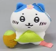 ハチワレ(八つ橋) ぬいぐるみキーチェーン 「ちいかわ なんか小さくてかわいいやつ」 京都限定