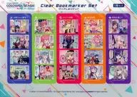 集合 クリアしおりセット(5種セット) 「プロジェクトセカイ カラフルステージ! feat.初音ミク ハーフアニバーサリー展」