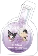 07.あさぎりゲン×クロミ フラスコデザインG(ミニキャラ) コレクションボトル 「Dr.STONE×サンリオキャラクターズ」