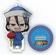 東堂尽八 「弱虫ペダル GLORY LINE×コラボカフェ本舗 ミニキャラアクリルスタンドキーホルダー(チャイナ)」