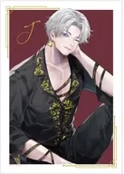 A3マット加工ポスター Arinco先生 描き下ろしイラスト J ブラックコーデver.(アザーカット) 「Kiss me crying」