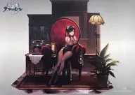 A2クリアポスター 鎮海 「アズールレーン 鎮海 奇響華殿ver. 1/6 完成品フィギュア」 あみあみ購入特典