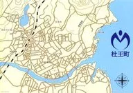 A3クリアポスター 杜王町(地図) 「一番くじ ジョジョの奇妙な冒険 DIAMOND IS UNBREAKABLE」 K賞