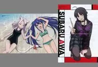 ピンナップポスター(二ツ折) シャルル＆ウェンディ・マーベル/安和すばる 「FAIRY TAIL 100年クエスト/ガールズバンドクライ」 アニメディア 2024年9月号綴じ込み付録