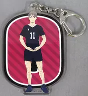 宮治 アクリルキーホルダー 「くじラック ハイキュー!! イニシャル体操はじめるよ～!」 X賞