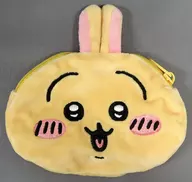 うさぎ(ハァ) 「ちいかわ なんか小さくてかわいいやつ きゃらポシリーズ トレーディングおかおポーチ(明日もがんばるぞ!編)」