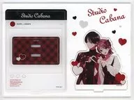 [単品] 牧ゆかり＆日下優助 SNS風アクリルジオラマ 「コミックス スタジオカバナ 第5巻 アニメイト限定セット」 同梱特典