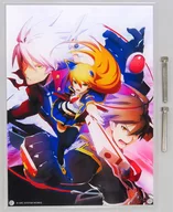 4.ノエル=ヴァーミリオン＆ラグナ=ザ=ブラッドエッジ＆ナオト=クロガネ(BLAZBLUEシリーズ) 選べる!B5アクリルインテリアプレート 「くじ引き堂 アークシステムワークス35周年記念くじ」 A-1-4賞