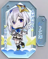 天音かなた クリアツインチャーム きゅんキャラいらすとれーしょんず 「一番くじ ホロライブ vol.3」 クリアツインチャーム賞