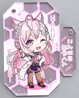 博衣こより クリアツインチャーム きゅんキャラいらすとれーしょんず 「一番くじ ホロライブ vol.3」 クリアツインチャーム賞