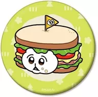 F.ちみたん 描き下ろしイラスト キャンプver. 缶ミラー 「ちみたん」