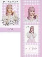 齋藤樹愛羅 コメント入りフォトカード＆ステッカーセット 「エンタメくじ イコールラブ(=LOVE)くじ」 E賞