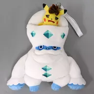 ガラルヒヒダルマとピカチュウ ぬいぐるみパスケース 「帰ってきた 名探偵ピカチュウ」 ポケモンセンター限定