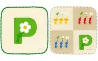ロゴ ミニタオルハンカチ2種セット 「ピクミン」 クラブニンテンドーポイント交換景品