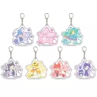 【パック】アクリルキーホルダー 魔入りました! 入間くん×サンリオキャラクターズ 01.描き起こしミニキャライラスト