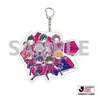 [新品] 04.セレッソ大阪(グラフアートイラスト) デカアクリルキーホルダー 「ブルーロック×Jリーグ」