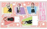 02.コマ割りデザイン(書店ver.) 描き下ろしイラスト プレミアム アクリルジオラマプレート 「五等分の花嫁∽」