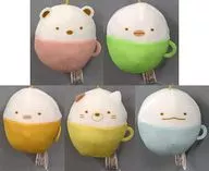 全5種セット ラテアート風ちびマスコット 「すみっコぐらし」