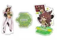 [単品] 全2種セット 「ウマ娘 プリティーダービー オリジナルミニアクリルスタンド入り明治アーモンドチョコレート香るカカオ」 コンビニ限定 同梱品