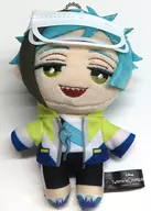 フロイド・リーチ ミニミニぬいぐるみ(キーホルダー)＜イベント衣装ver.＞ 「ディズニー ツイステッドワンダーランド展 ヴィランズから生まれた世界」 受注生産限定