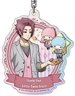8.糸師冴×リトルツインスターズ アクリルキーホルダー オーロラTYPE 「ブルーロック×サンリオキャラクターズ」