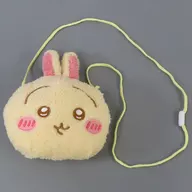 うさぎ ふわふわフェイスポシェット 「ちいかわ」