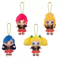 集合 おすわりボールチェーンマスコット ～ドリームアカデミーセット～ 「アイカツ!」