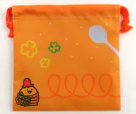 お文具さん/巾着 ファブリックコレクション 「一番くじ お文具といっしょ ～のんびり喫茶～」 E賞
