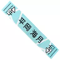 平岡海月 四期生ライブ 推しメンマフラータオル 「日向坂46『四期生ライブ』」
