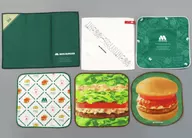 全6種セット タオルコレクション 「一番くじ モスバーガー」 E賞