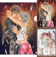 やまねあやのイラスト リバーシブルB5クリアファイル＆イラストカード2枚セット 「コミックス ファインダーの鼓動/クリムゾンスペル 第6巻」 コミコミスタジオオリジナル同時購入特典