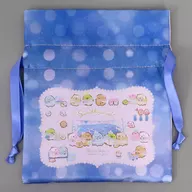 集合(ドット柄)/巾着 おやくだちコレクション 「一番くじ すみっコぐらし ～とかげのキラキラな夜～」 G賞