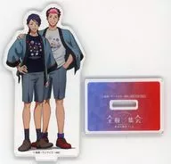 [単品] グエル＆ラウダ 描き下ろしイラスト使用アクリルスタンド 「Blu-ray 機動戦士ガンダム 水星の魔女 フェス-アスティカシア全校集会- 特装限定版」 アニメイト購入特典