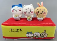 ちいかわ＆ハチワレ＆うさぎ 『郎』ティッシュケース 「一番くじ ちいかわ ～みんなでラーメン～」 ラストワン賞