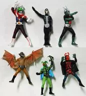 全6種セット 「HG 仮面ライダー 怪奇蜘蛛男編」