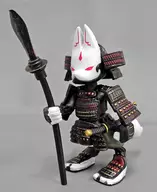 赤甲冑 狐武者 -右槍- 「電脳大工 三等身狐武者 狐獣人×甲冑」