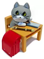 よそ見 「仕事猫小学校 ミニフィギュアコレクション」