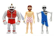 一角獣＆アーサー(裸)＆スケルトン 3パック 「魔界村」 リ・アクションシリーズ 3.75インチ アクションフィギュア